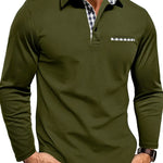 Barnaby | Checked Long-Sleeve Polo