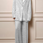 Sequined Suit Jacket And Trousers Set