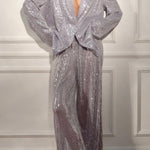 Sequined Suit Jacket