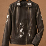 Isabella Vegan Leather Jacket