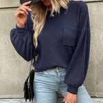 Zeagoo Long Sleeve Backless Hollow Knit Sweater for Women Casual Work Office Loose Fit 2026 | Under