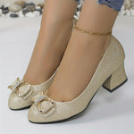 Evelyn | Classic Bow Heels