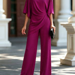 Lorna | Draped Waist Two Piece Set