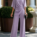 Lorna | Draped Waist Two Piece Set