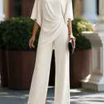 Lorna | Draped Waist Two Piece Set