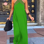 Ruby Stewart | Cross Halter Maxi Dress For Women