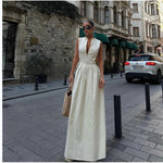 Isadora | The Sleeveless Sculpting Maxi Dress