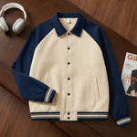 Giorgio Cotton-Blend Varsity Jacket