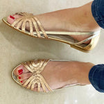 Leonora | Summer Light Gold Sandals
