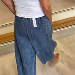 Relaxed Jeans with Elastic Waist