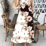 Ruby Wilson | Casual Floral Print Pocket Dress For Women