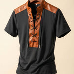 Renzo Lace-Up T-Shirt