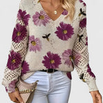 TAHLIA | COMFORT FLORAL SWEATER