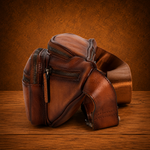 Vintage Leather Waist Bag