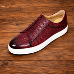 Leather Low-Top Sneakers