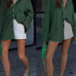 Long Sleeve Chiffon Blouse - Zeagoo (Us Only)
