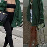 Long Sleeve Chiffon Blouse - Zeagoo (Us Only)