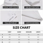 Long Sleeve Chiffon Blouse - Zeagoo (Us Only)