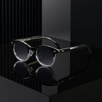 Torque Acetate Round Sunglasses