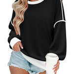 Zeagoo Women Oversize Sweatshirts Pullover Tops