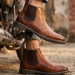 Sandro Leather Chelsea Boot