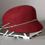 Celestine Crystal Wool Cloche