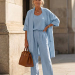 Winifred | The Relaxed Linen-Look Two-Piece