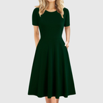 Evelyn Quinn | Retro A-Line Summer Dress