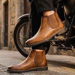Sandro Leather Chelsea Boot