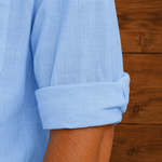 Linen Button-Up Shirt