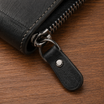 Leather Zip Around Wallet