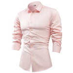 Valerio Satin Stretch Shirt