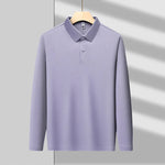 Piqué Long Sleeve Cotton Polo