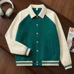 Giorgio Cotton-Blend Varsity Jacket