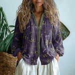 Rosette | V-Neck Relaxed Blouse