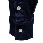 TailorFlex Men's Denim Shirt