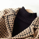 Valencia Houndstooth Knit Jacket