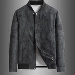 Langston Deerskin Bomber Jacket