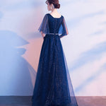 Elise Robertson | Sparkle Tulle A-line Maxi Gown For Women