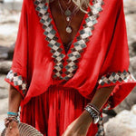 Tara Walker | Boho Print Playsuit For Women