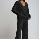 Charlotte Bennett | Ribbed Knit Lounge Set For Women
