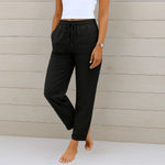 Elena | Relaxed Linen Trousers