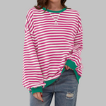 Grace | Classic Striped Sweatshirt