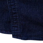 TailorFlex Men's Denim Shirt