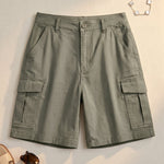 Clara Cotton Blend Cargo Shorts