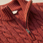 Alessandro Cotton Quarter-Zip Sweater