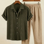 Renato Textured Shirt Set