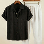 Renato Textured Shirt Set