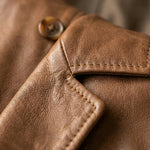 Riccardo Leather Coat