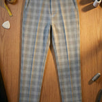 Dario Plaid Trousers